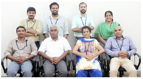 Dr. U. Nandakumaran Nair with Department Staff